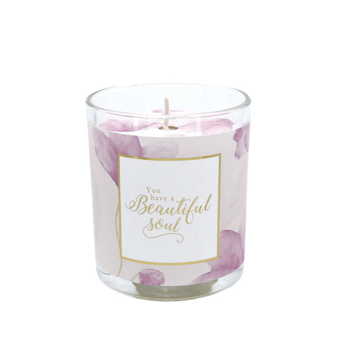 You are an Angel - BEAUTIFUL SOUL Frangipani’ Scented Candle - Soy Wax 225g - Gift Idea