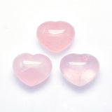 Rose Quartz Crystal Heart Small 25mm - Love, Friendship and Partnership - Healing Crystal - Gift Idea