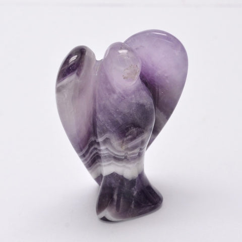 Amethyst Angel Carving 50mm - Protection, Purification and Spirituality - Crystal Healing - Mother's Day Gift Idea