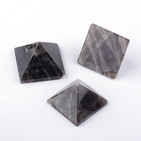 Smokey Quartz Pyramid Small - Stress, Anxiety, Depression and Emotions - Crystal Healing - Gift Idea