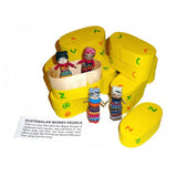 Large Worry Dolls in Traditional Yellow Box