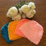 BRAVE SPIRIT Crocheted Chemo Cap Beanie - Handmade SUPER Soft