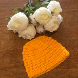 BRAVE SPIRIT Crocheted Chemo Cap Beanie - Handmade SUPER Soft