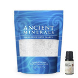Muscle Health Essential Oil Blend - Certified Organic 10ml - Magnesium Bath Flakes