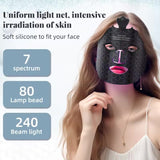 7 Colour LED and Photon Light Facial Mask - with 240 lights - Best Seller