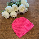 Gratitude and Grace Chemo Beanie (Geranium) by CALA Designs