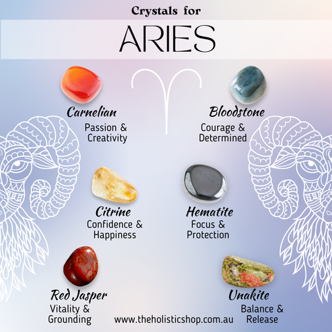 Grounding stones sales for aries