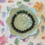 Gratitude Blessing Malachite Gemstone Bracelet for Men by CALA Designs