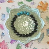 Gratitude Blessing Turquoise Gemstone Bracelet for Men by CALA Designs