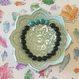 Gratitude Blessing Turquoise Gemstone Bracelet for Men by CALA Designs