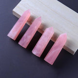 Rose Quartz Generator Obelisk - Point- Wand - Love, Friendship and Happiness - Crystal Healing - Gift Idea