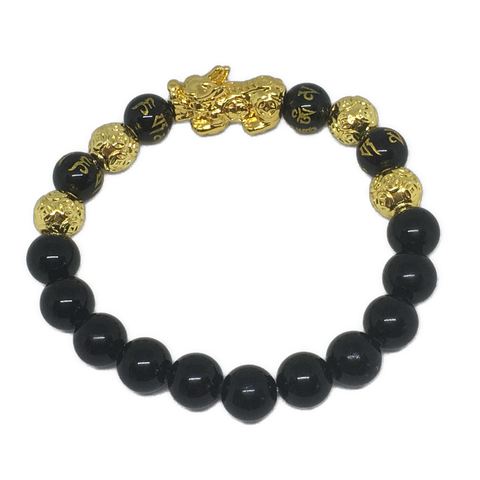 Black obsidian deals feng shui bracelet