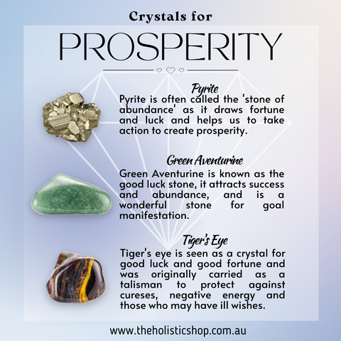 Crystals for PROSPERITY - Crystal Healing