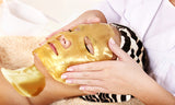 24k Gold Collagen Facial Mask with Crystal Collagen - 99.99% Nano Gold - Gift Pack 5 Masks