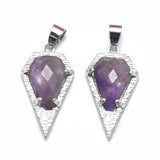 Amethyst-Faceted-Arrow-Point-Necklace-with-FREE-Chain