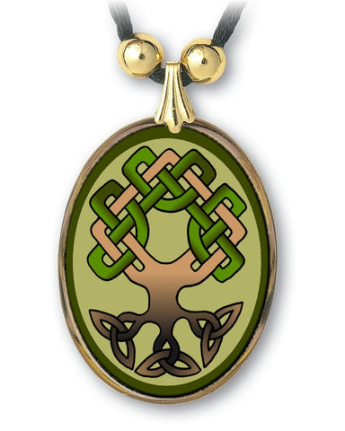 Celtic Tree of Life Pendant - Handcrafted