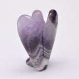 Amethyst Angel Carving 50mm - Protection, Purification and Spirituality - Crystal Healing - Mother's Day Gift Idea