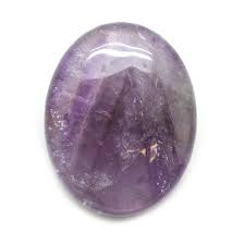 Amethyst Palm Stone 60mm - Protection, Purification and Spirituality - February Birthstone