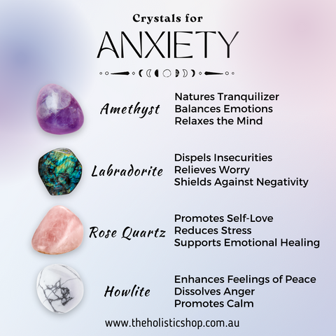 Crystals for ANXIETY - Crystal Healing