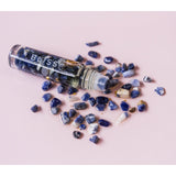 BLISS - Sodalite Pure Essential Oil Roller Bottle 10ml -  infused with 24k Gold