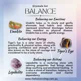 Crystals for BALANCE - Crystal Healing