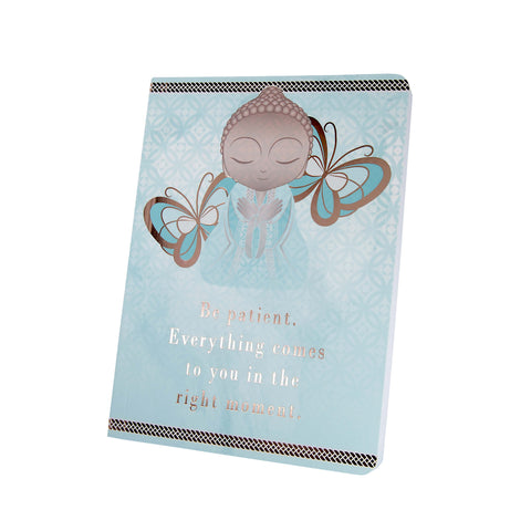 Little Buddha - Be Patient - Notebook -- LIMITED EDITION - GIFT IDEA