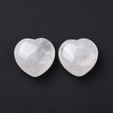 Clear Crystal Quartz Heart 30mm - Healing, Enhancing and Amplification - Healing Crystal - Gift Idea
