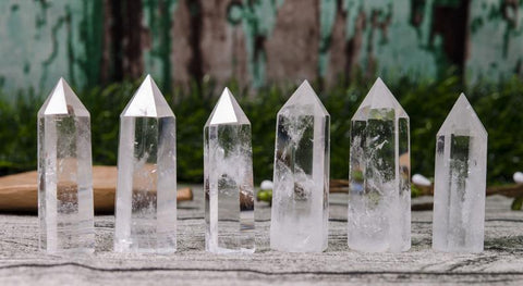 Clear Crystal Quartz Tower Generator Obelisk - Point- Wand - Master Healer - Crystal Healing - Gift Idea