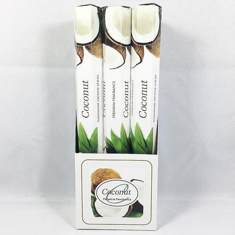 COCONUT Incense Sticks - Premium Fragrance - Handmade