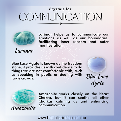 Crystals for COMMINICATION - Crystal Healing