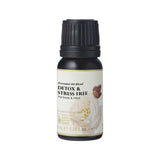 Detox and Stress Free Essential Oil Blend - Certified Organic 10ml - Magnesium Bath Flakes