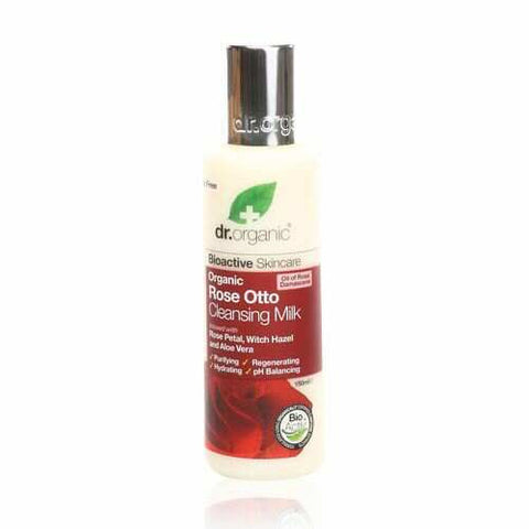 Dr Organic Rose Otto Cleansing Milk 150ml