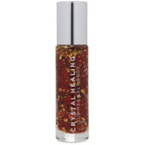 ENERGY - Red Jasper Pure Essential Oil Roller Bottle 10ml -  infused with 24k Gold