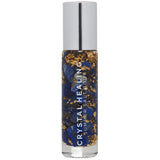 EVOLVE - Lapis lazuli Pure Essential Oil Roller Bottle 10ml -  infused with 24k Gold