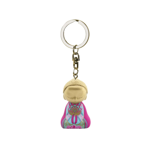 Little Buddha Figurine Keychain - Key Ring - Forgive Everything - LIMITED EDITION - GIFT IDEA