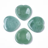Green Aventurine Heart Shaped Thumb Worry Stone 40mm - Healing, Abundance and Growth - Healing Crystal - Gift Idea