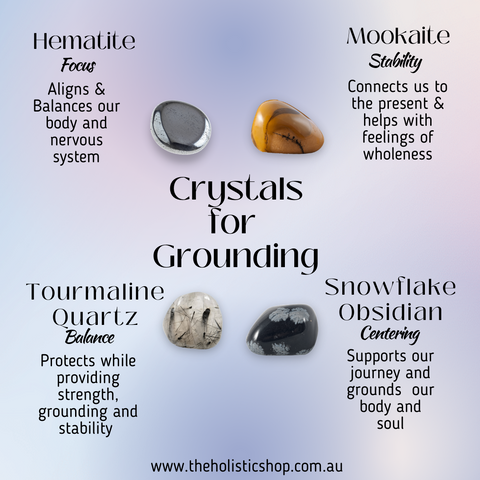 Crystals for GROUNDING - Crystal Healing