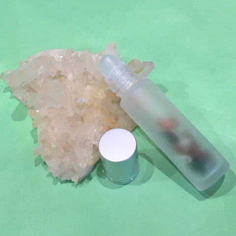 Immunity Crystal Gemstone Essential Oil Roller Bottle - The Holistic Shop in Wagga Wagga
