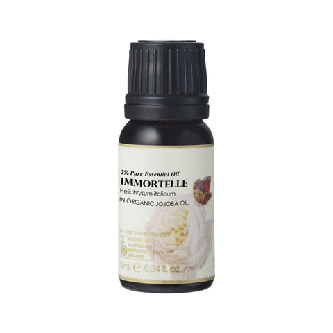 Immortelle 3% in Jojoba Essential Oil 10ml - 100% Certified Organic - Ausganica
