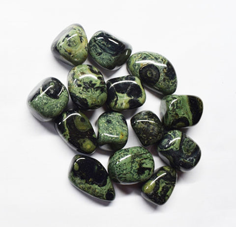 Kambaba Jasper (AFRICA) Tumbled Stone - Unconditional Love, Cleansing and Compassion - Crystal Healing