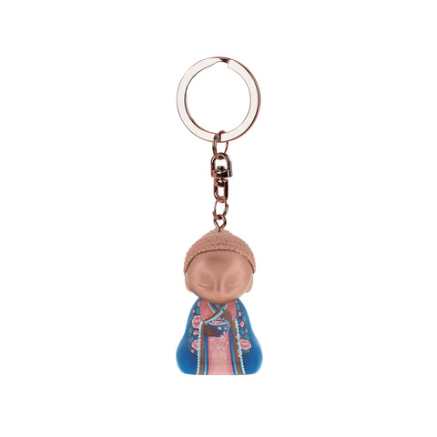 Little Buddha Figurine Keychain - Key Ring - Eyes Open - LIMITED EDITION - GIFT IDEA