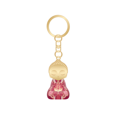 Little Buddha Figurine Keychain - Key Ring - Things You Have - LIMITED EDITION - GIFT IDEA