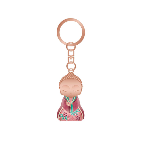 Little Buddha Figurine Keychain - Key Ring - Balance the Mind - LIMITED EDITION - GIFT IDEA