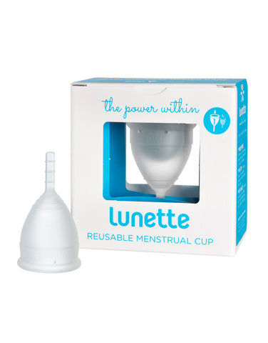 Lunette Menstrual Cup - Clear - Model 1 - light to normal flow