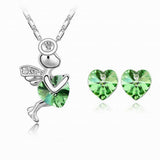 Maisie-Angel-Emerald-Green-Platinum-Plate-Necklace-and-Earrings-made-with-Swarovski-Crystal-Elements