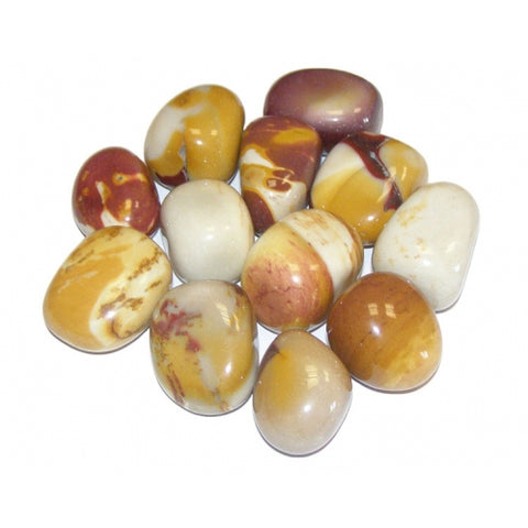 Mookaite Tumbled Stone - Versatility, Awareness and Intuition