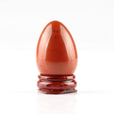 Red Jasper Gemstone Egg 50mm - Energy, Protection and Grounding - Easter Gift Idea