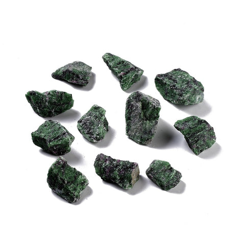 Ruby in Zoisite Natural Rough  -  Happiness, Joy, Self Confidence and Self Love  - Crystal Healing