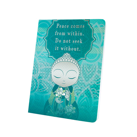 Little Buddha - Peace Within - Notebook - LIMITED EDITION - GIFT IDEA