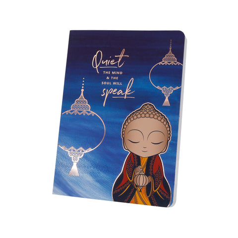 Little Buddha - Quiet The Mind - Notebook - LIMITED EDITION - GIFT IDEA